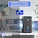 Dehumidifier for Basement (85 OZ, 800 sq ft) Quiet Dehumidifiers for Home, Auto Shut-Off, Sleep Mode, 3 Gear Timer(8H,16H,24H), Small Dehumidifier for Bedroom, Bathroom with Drain Hose
