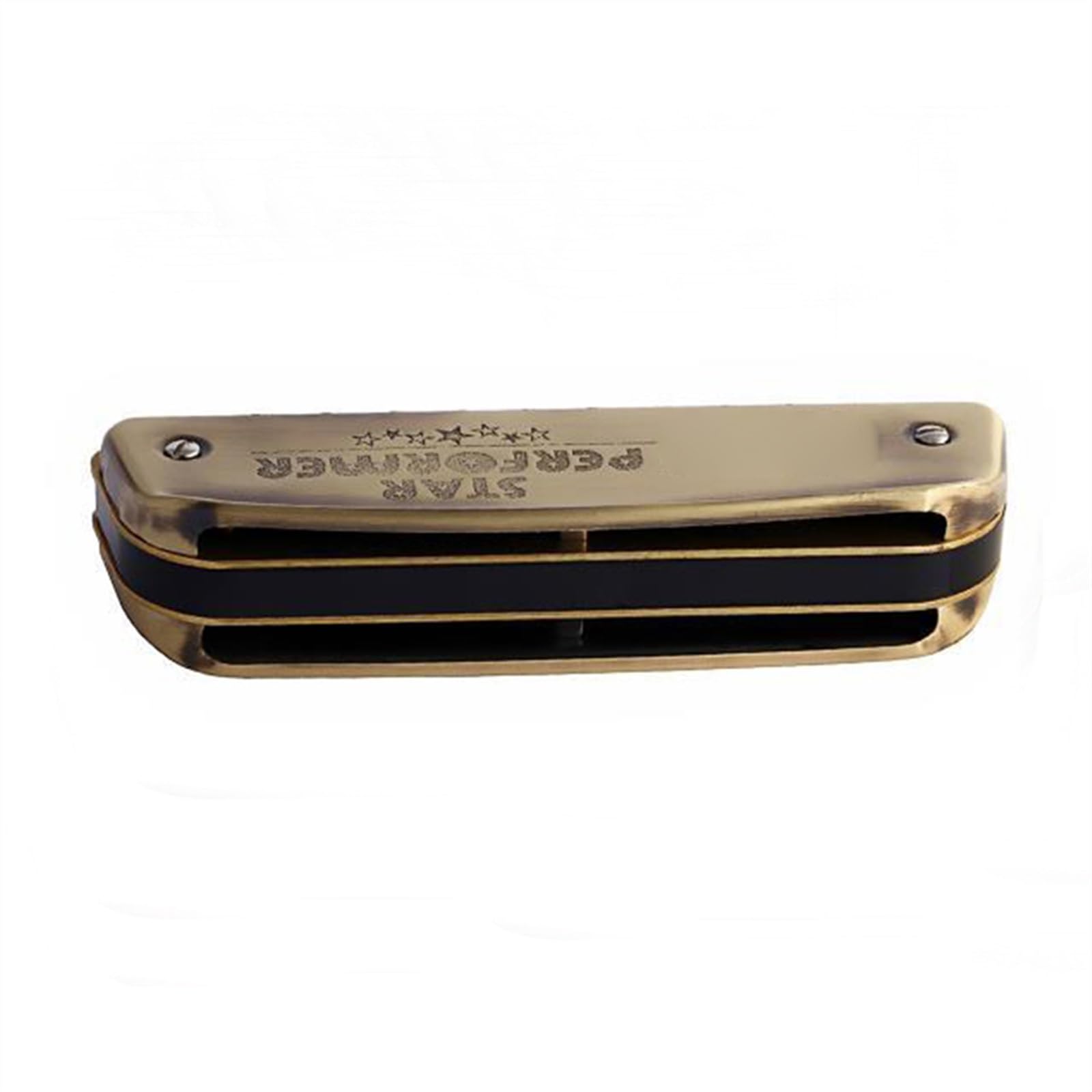 Armonica Diatonica Dorata 10 Fori Armonica Chiave C. Strumento Musicale A Fiato Per Principianti Adulti Armonica Strumento Musicale