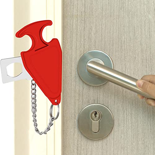 Fechadura de porta portátil | Fechadura de porta portátil para privacidade e segurança adicionais |