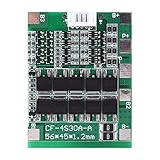 Buena mano de obra: 4S 30A 14.8V placa PCB de equilibrio coeficiente de baja temperatura, diseño, mano de obra fina, pruebas y completo, le ofrecen una mejor experiencia de uso