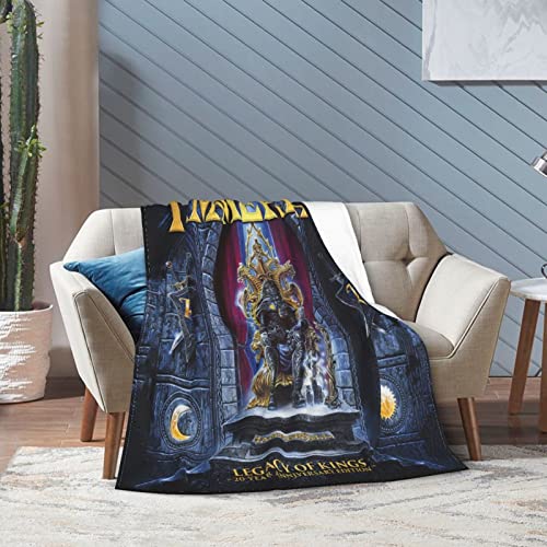 Hammerfall Legacy Of Kings Blanket Super Soft Flannel Plush Fluffy Light Warm Breathable Comfortable 60"X50" #TOP2