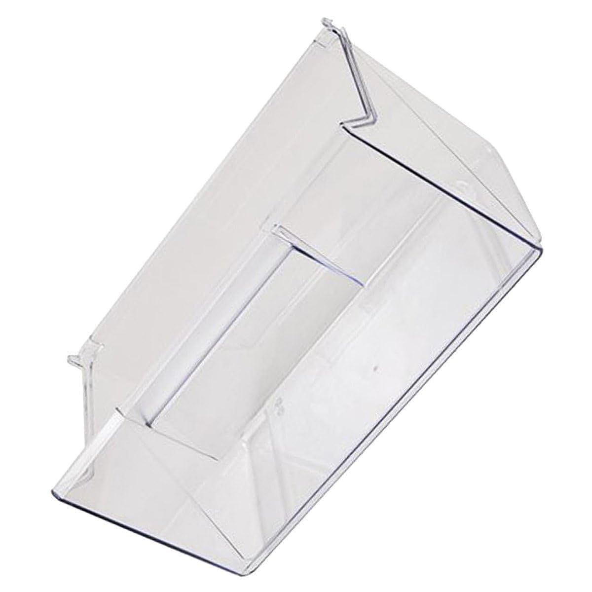 AEG Freezer Drawer - 0.204 Cubic Feet - Frost Free - Glossy Transparent Finish - Freezer-on-Bottom - 405 X 216mm