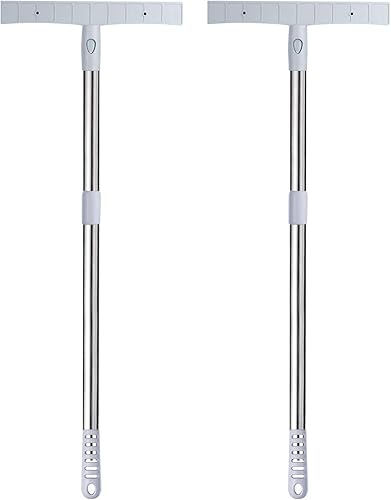 PATIKIL Soporte ajustable de mano de 32 pulgadas, 2 soportes para letreros de recogida del aeropuerto, soporte para carteles de guía turístico,