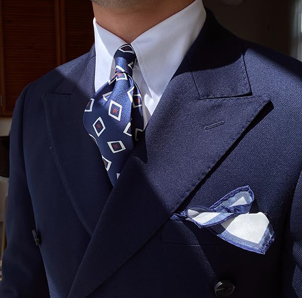 Men's Double-Breasted Blazer Daily Slim Solid Color Office Formal Commuter Suit Jacket4