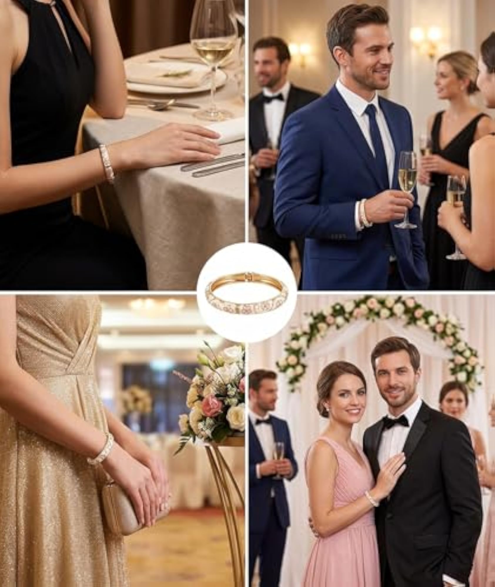 Women's Piercing Enamel Bangles, Stylish Daily Wear