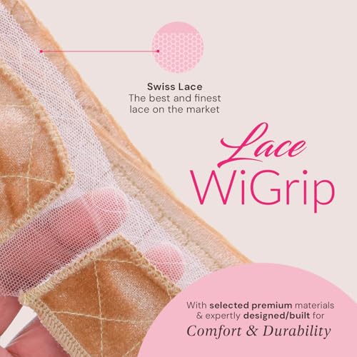 image for MILANO COLLECTION Wigrip, Premium Lace Wig Band for Women, Fully Adjus