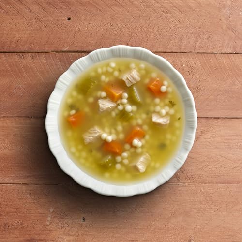 Image of Progresso Traditional, Chicken with Vegetables & Pastina Pasta Canned Soup, 19 oz. | White Meat Chicken, Pearl Pasta & Carrots, No Artificial Flavors or Colors, Ready to Serve