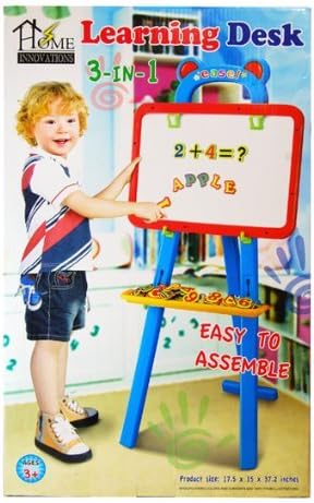 3 in 1 Learning Desk Easel Drawing Set