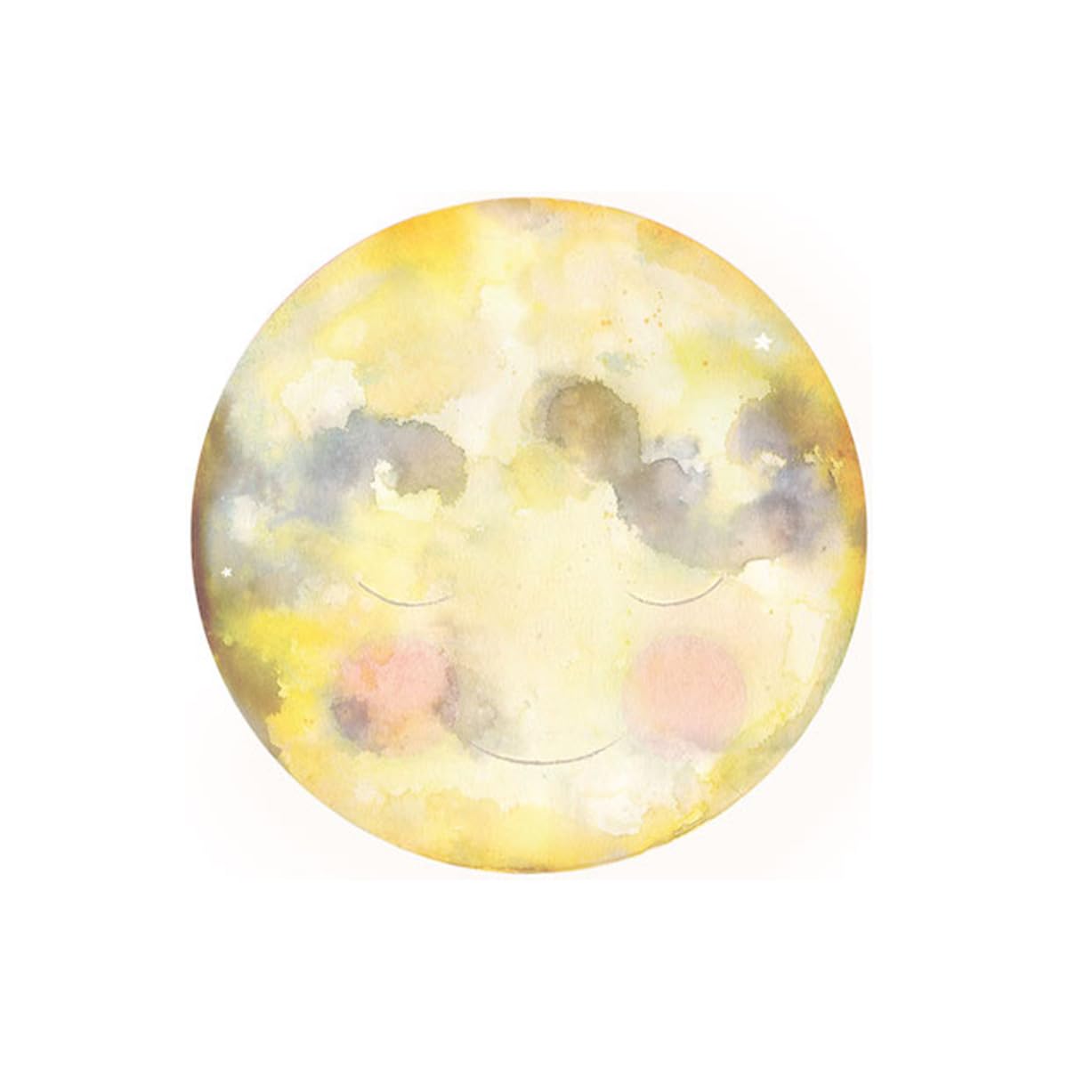 Moonkiss mini koło tapet | do pokoju dziecięcego i dziecięcego | projekt pokoju dziecięcego | ręcznie malowany i trwały – szybkie zawieszenie