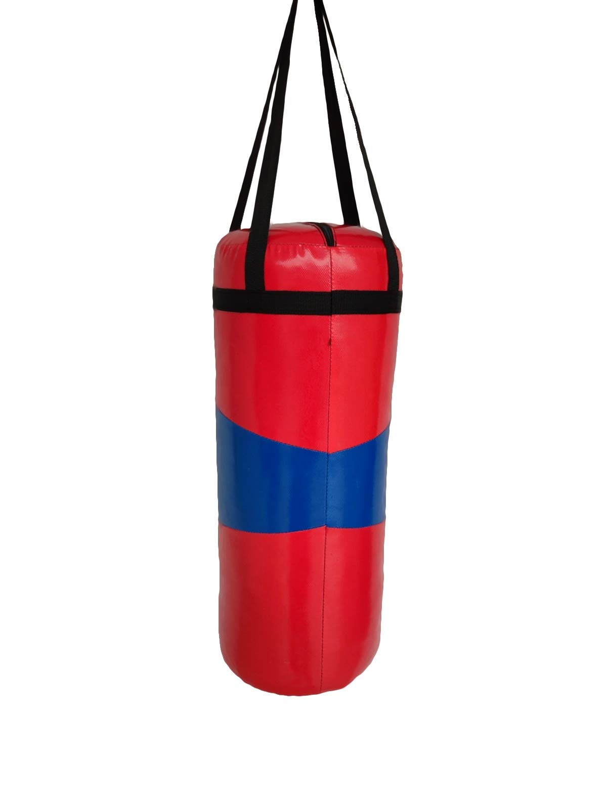 SKMT Kid's PVC Boxing Kit with Punching Bag, Gloves and Headgear (Age 7-13 Years, RED Blue) 2