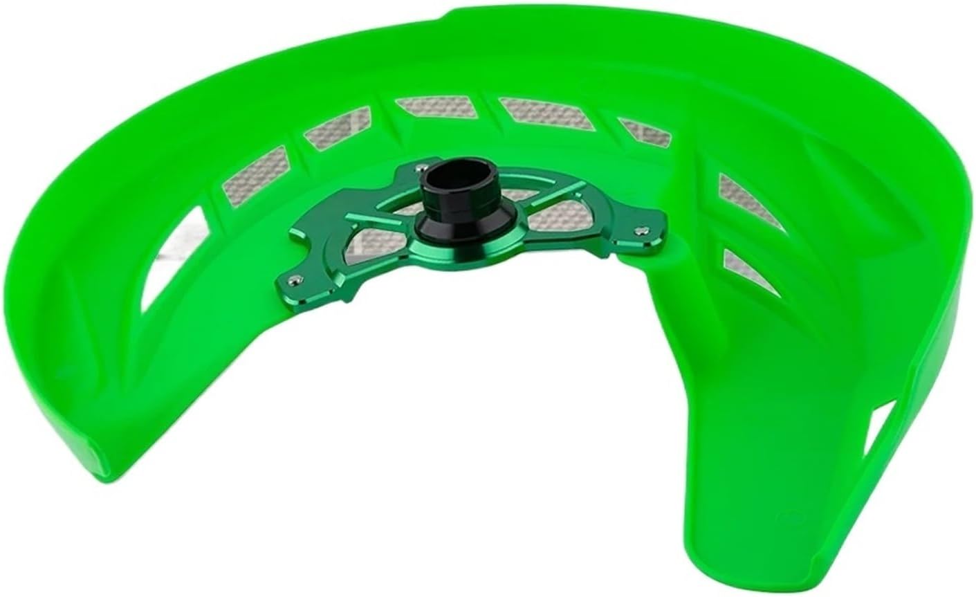 20mm rcycle Front Brake Disc Guard Fit for Kawasaki KX125 KX 125 250 250F KX250 KX250F KX450F KLX450R KLX 450R Pit Bike(20mm Green)
