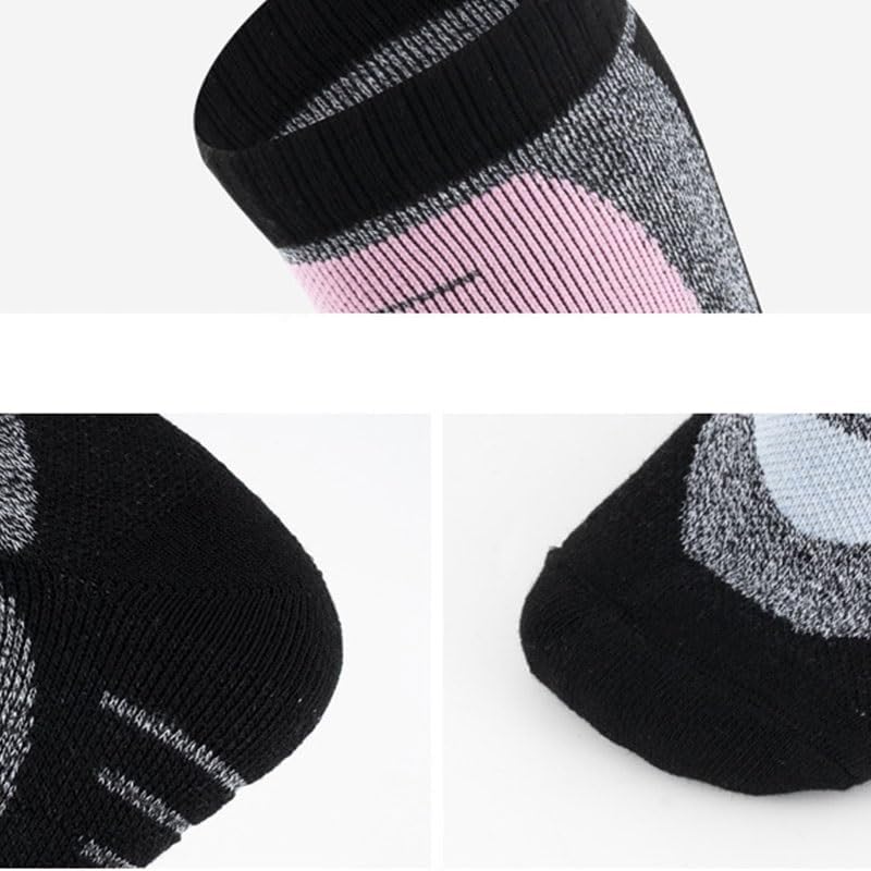 Adult Warm Ski Socks For Men Women Winter High-cut Outdoor Hiking for Circulation, Athletic Recovery & Travel