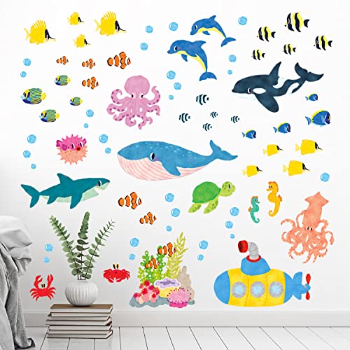 DECOWALL Vinilos decorativos Under the Sea para niños miniatura 3