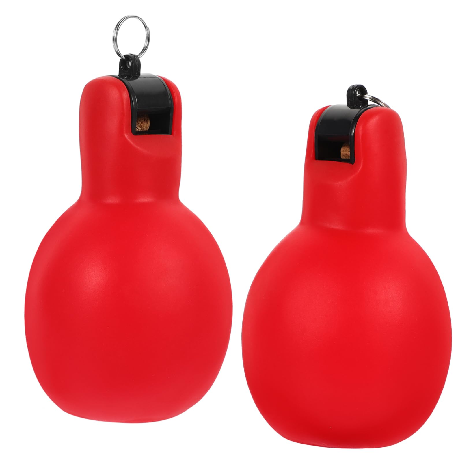 BESPORTBLE Sifflet Extérieur Sifflet pour Les Enseignants Sifflets Sifflet De Randonnée Coup De Sifflet pour Les Entraîneurs Sifflet Multifonction Sifflet pour Le Camping PVC Rouge