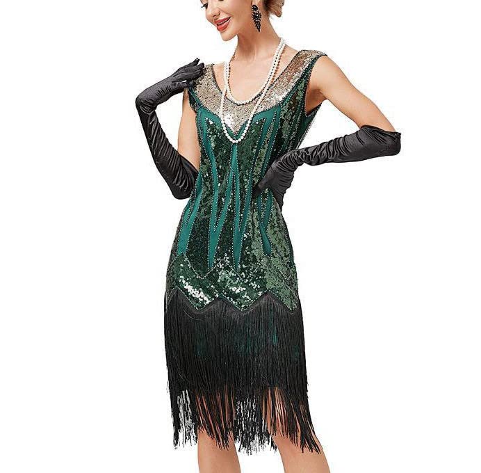Women's 2023 Solid Color Tassels Hem Dress Slim Fit Cap Sleeve Dresses Lightweight Sequin Boat Neck Long Dress