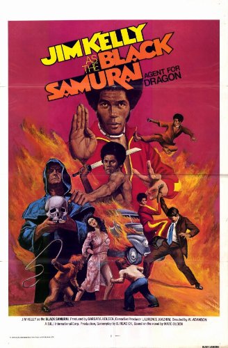 VHS ブラック・サムライ　燃えよドラゴンの　ジム・ケリー／アル・アダムソン Amazon.co.jp: ブラックサムライ映画ポスター11 x 17ジム・ケリーEssie