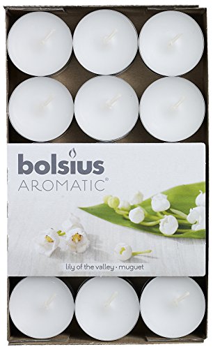 Bolsius - Candele profumate al mughetto, 30 Pezzi