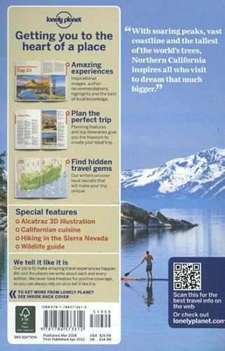 Lonely Planet Northern California (Travel Guide) #TOP1