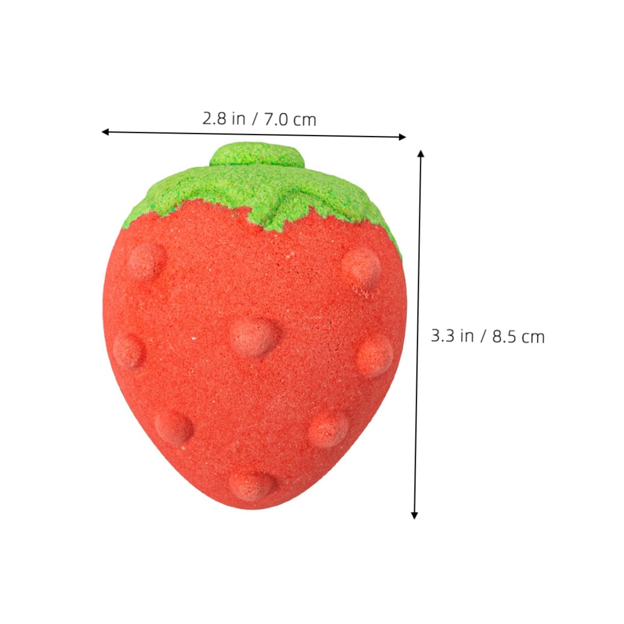 minkissy Strawberry Essential Oil Bath Salt 4 Pack Boys and Girls Bath Salt Set