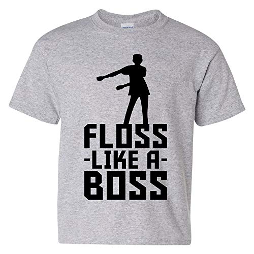 Kids Floss Like A Boss - Flossin Dance Funny Emote Youth T Shirt