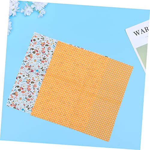 SEWACC 14Pcs Tecido Acolchoado Lençóis De Algodão Percal Lençóis Florais Lençóis Acolchoados Tecido