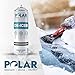 Polar De-Icer Spray for Car Windshield - 2 x 17 Fl Oz | Fast-Acting & Stops Re-Freezing | Instantly Melts Ice and Frost at −4°F | Spray Deicer for Car Windscreens, Mirrors, Headlights, Locks & Gates
