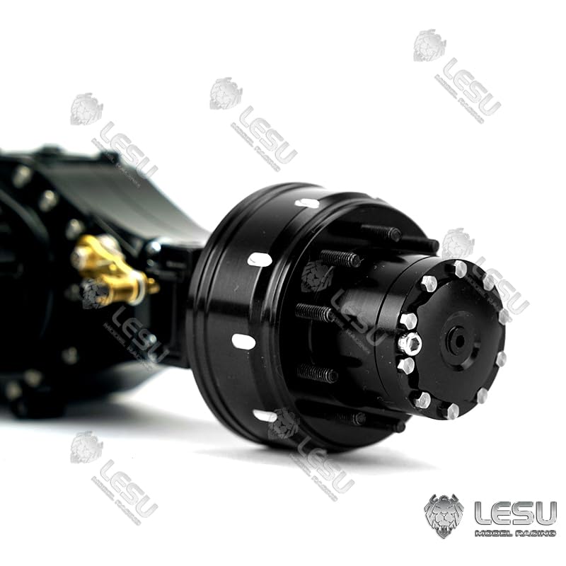 Faisceau Arrière Métal LESU Pour Camion RC 1/14 - DIY Tamiya Dumper