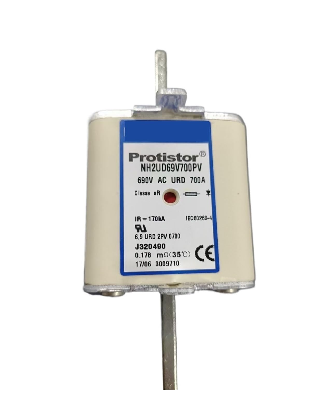 NH2UD69V400PV fusible cartouche couteaux pour armoire électrique industrielle gPV