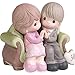 Precious Moments 50th Anniversary Figurine | Through The Years - 50th Anniversary, Bisque Porcelain Figurine | Wedding