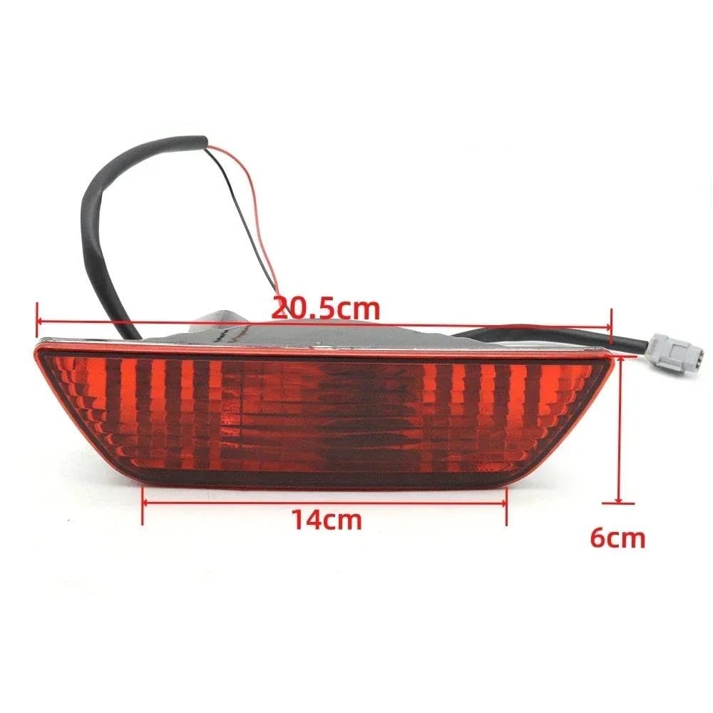 Per Suzuki Per Swift Sport SX4 Per S-Cross 2013-2024 Riflettore Fendinebbia Posteriore Paraurti Posteriore Luce Stop Freno