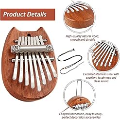 Babioms Mini Kalimba 8 Touches de Haute Qualité, Piano à Pouce Portable, Instrument de Musique, pour Piano à Pouce et… - Les Beatles, Paul McCartney, John Lennon, RIngo Starr, George Harrison Babioms Mini Kalimba 8 Touches de Haute Qualité, Piano à Pouce Portable, Instrument de Musique, pour Piano à Pouce et… – Image 3