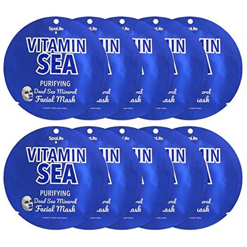 SpaLife Vitamin Sea Purifying Dead Sea Mineral Facial Mask Cover