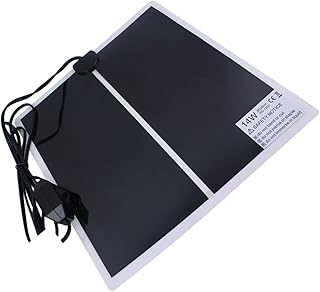 VILLCASE 1Pc Lâmpada De Calor Tanque De Caranguejo Eremita Réptil Sob Aquecedor De Tanque De Répteis Almofada De Aquecimento De Tartaruga Tapete De Aquecimento De Resina Aquecedor De Mudas