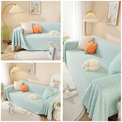 Housse canape dangle et fauteuil 1 place, couverture complète réversible - 7