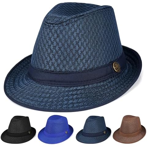 Chapeau Fedora Initlove en maille Cover