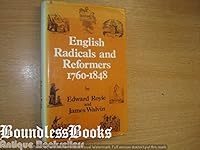 English Radicals and Reformers 1760-1848 0710803826 Book Cover