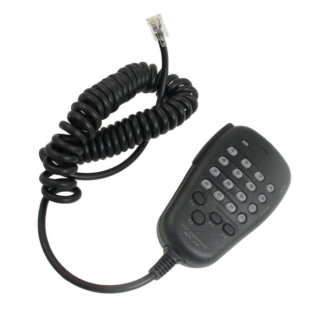 Amazon.co.jp: uxcell DTMFマイク 手持ちマイク スピーカーマイク