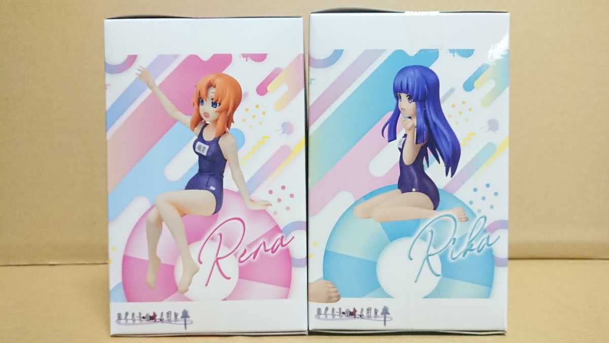 ひぐらしなく頃に　卒　ちょこのせ　フィギュア　竜宮レナ　古手梨花　セット Amazon.co.jp: ひぐらしのなく頃に 卒 ちょこのせフィギュア