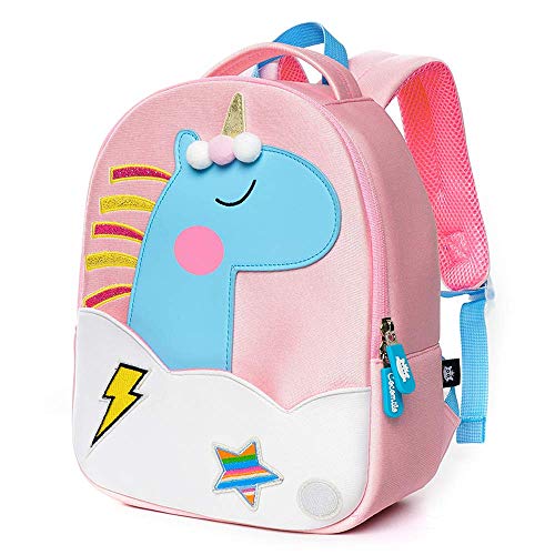 Sac à Dos Enfant Bébé Sac Maternelle Panda, Sac à Dos Crèche Enfant Animaux Sac Cartable Enfant, Mini Sac à Dos Maternelle pour Enfants Bebe Sac à Dos école Maternelle (Licorne)