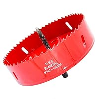 Vista 55 de Kit de sierra de agujero, LAIWEI Sierra de agujero, herramienta de taladro eléctrico para perforar madera, PVC, perfiles de aluminio, paneles