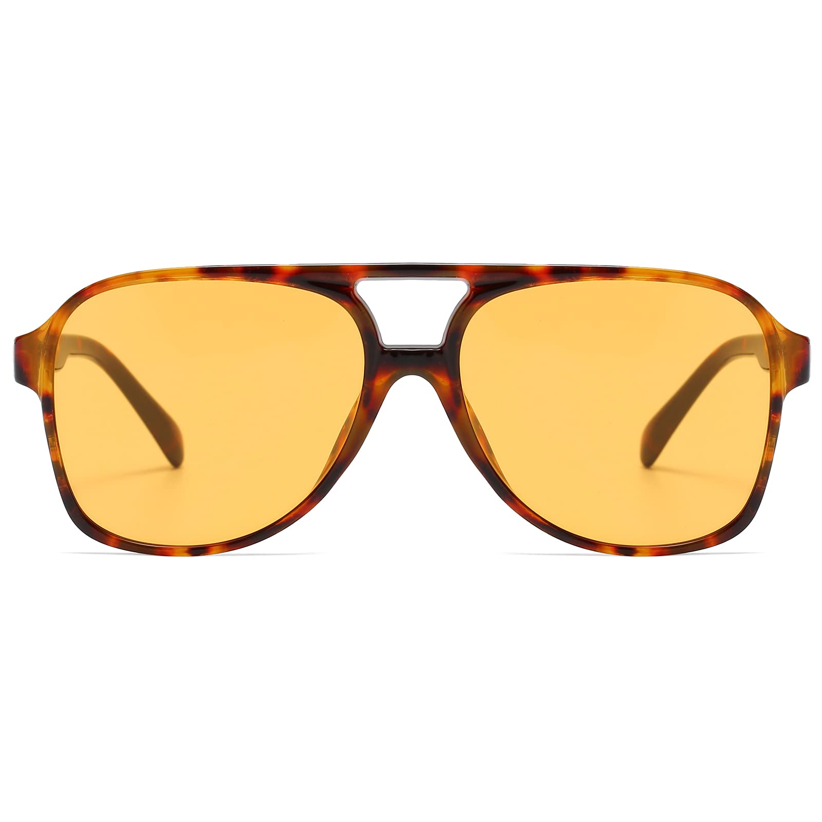 OSAGAMA Orange Tinted Retro Sunglasses 70s Yellow Tinted — free download
