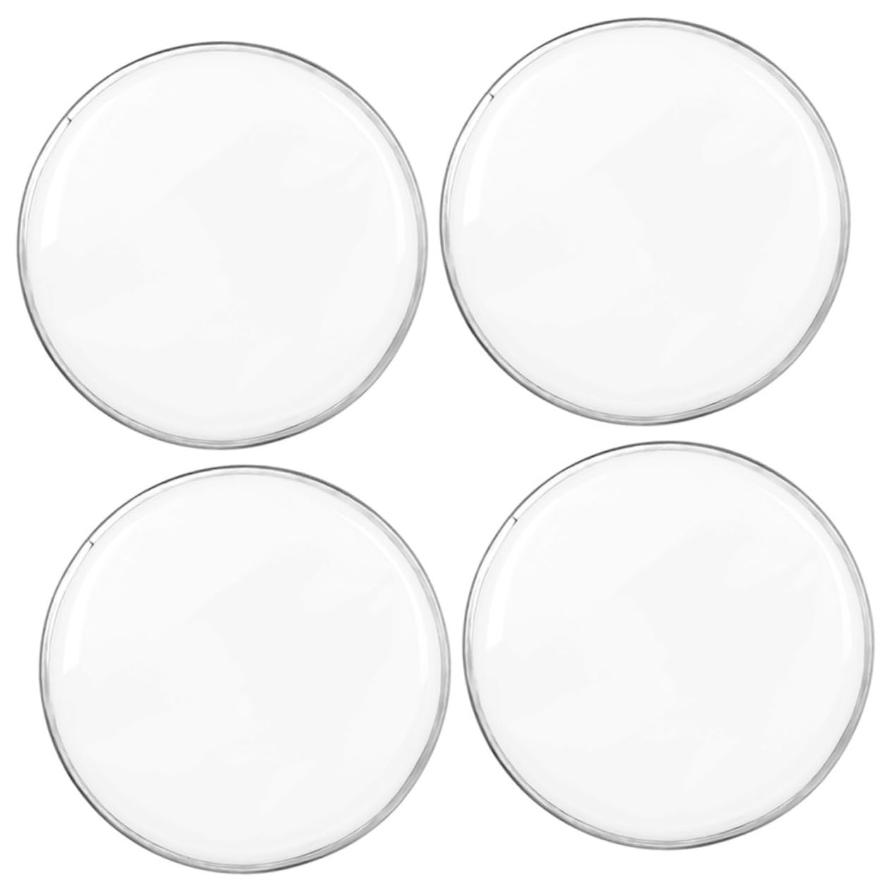 Garneck 8 Jazz Drum Replacement Skin Set 4pcs Drum Head Excellent Sound for Practice and Performance