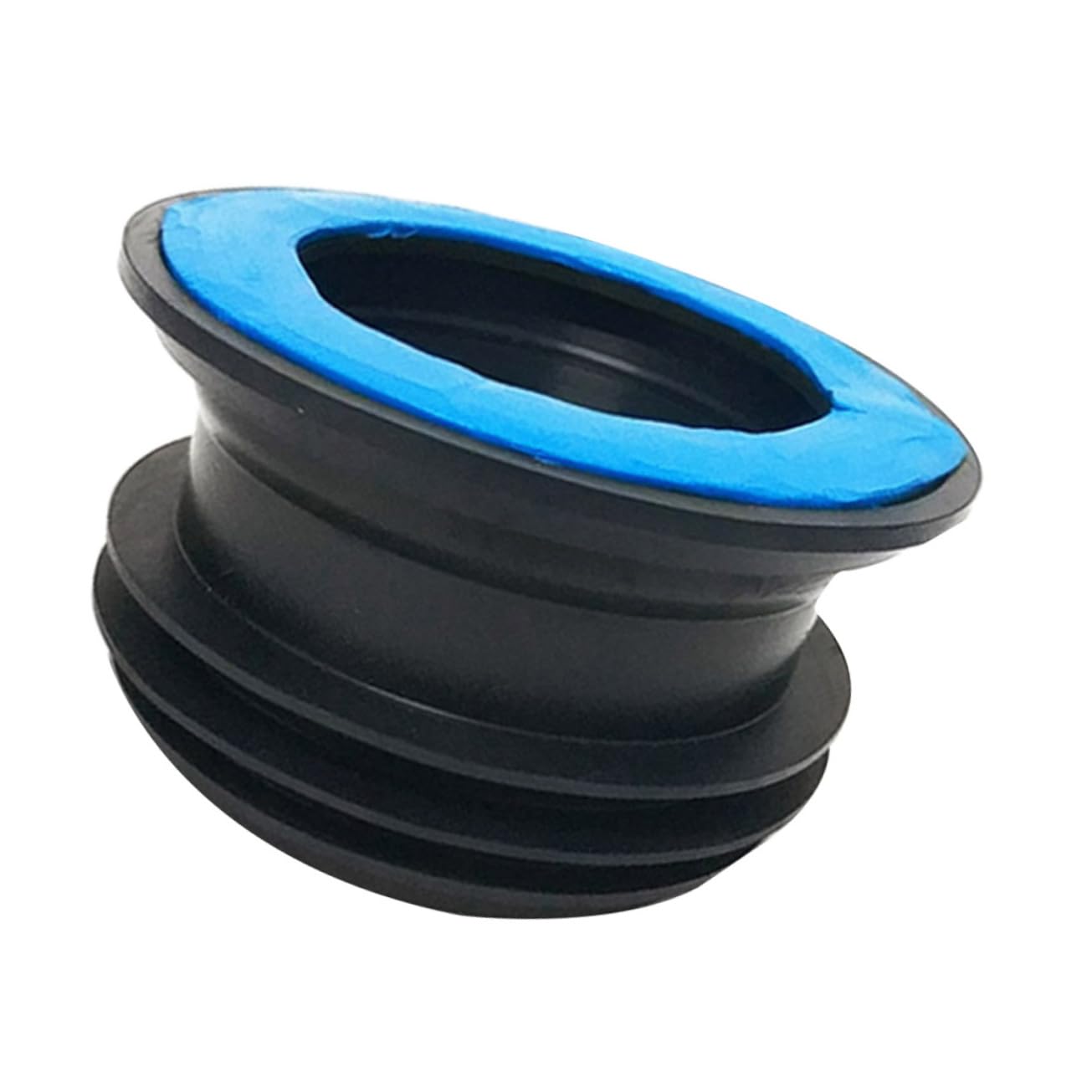 2 Pezzi Guarnizione Per Wc Guarnizione Per Wc Flangia Per Wc Anello Di Tenuta Per Scarico Gomma Blu