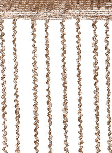 Image of RAMCHA Golden Spiral String Curtain (9 FEET) (2)