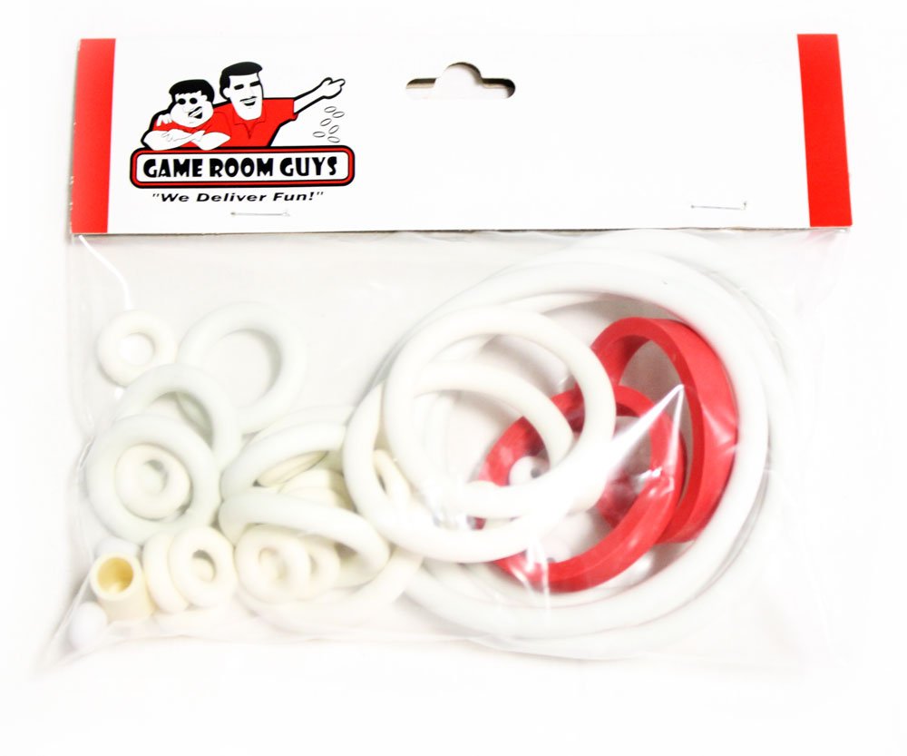 Game Room Guys Gottlieb Neptune Pinball White Rubber Ring Kit