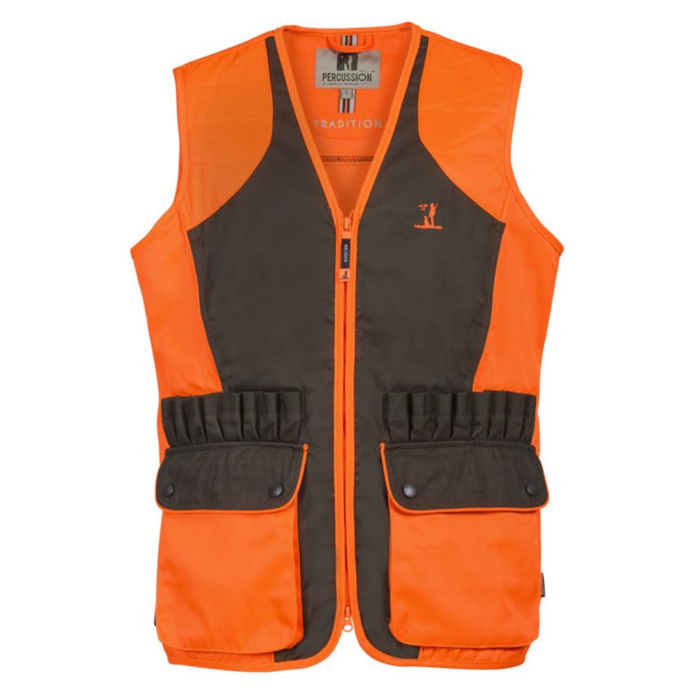 Percussion GILET TRADITION HAUTE VISIBILITE, Orange