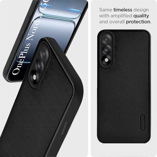Image of Jkobi Back Cover Case for Oneplus Nord 5 (Textured Grip Design | Camera Protection | Slim and Light Weight | Soft Touch and Feel | Black)