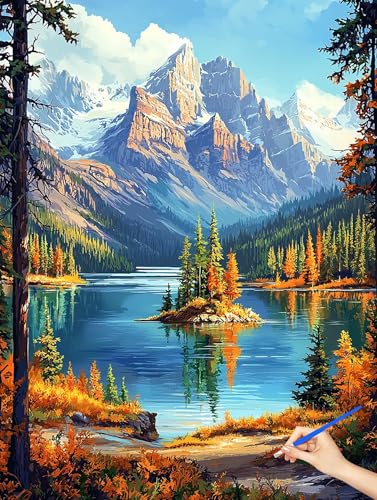 G i Paint by Numbers for Adults R hG DIYyCgoCio[ l̂߂̃NGCeBuȎ io[yCg  uV/ANyCgLbg q S H?? z[ ItBX Mt