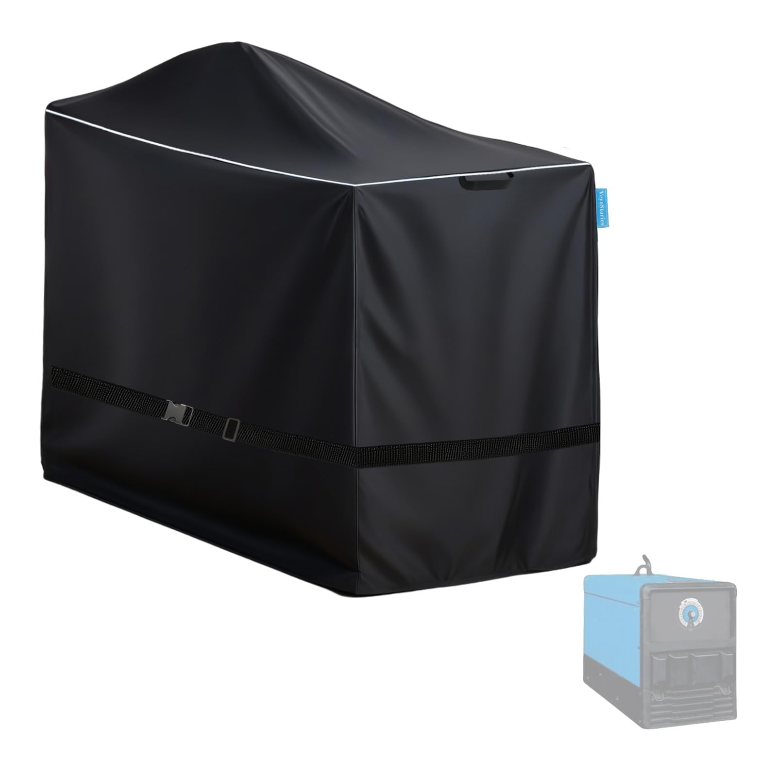 Photo 1 of VeyoStories Engine Driven Welder Cover, Fits Bobcat 225/230/250/265/325, Fits Ranger 260/330 Engine-Driven Welder, Double-Layer Oxford Sides, Plush Top Liner, 42"Dx22"Wx30"H, Waterproof & Dustproof.