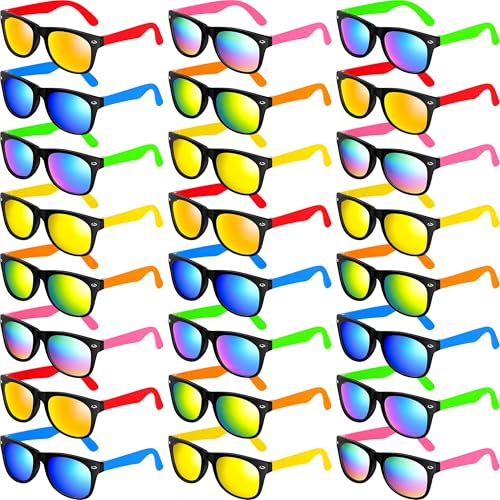 La mejor comparación de Gafas de sol para Niño de esta semana. 48 Lentes de Sol de Neón para Niño,Regalos para Fiestas de Niños y Niñas,Perfectas para Navidad, Fiestas de Cumpleaños,Fiestas de Graduación, Premios para el Aula,Regalos para...